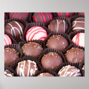 Chokladgodis Tröffel Affisch