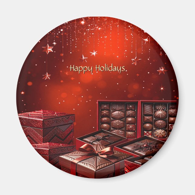 Chokladgodishelgmagnet Magnet (Framsidan)