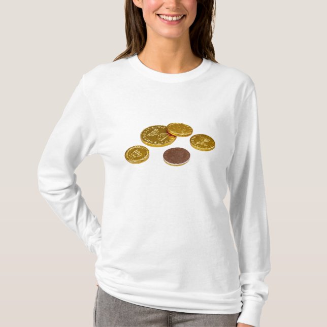 Chokladguldmynt Tee (Framsida)