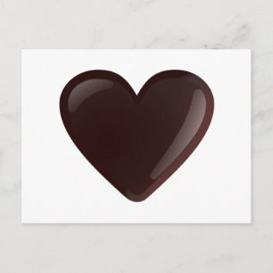 Chokladhjärta Vykort