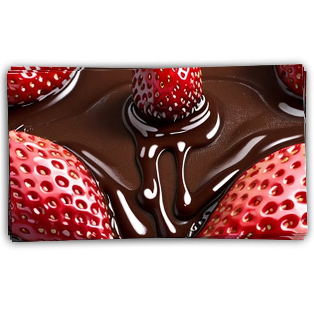 chokladjordgubbar lojalitetskort (Skapare uppladdad)