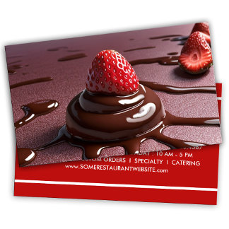 chokladjordgubbseri lojalitetskort