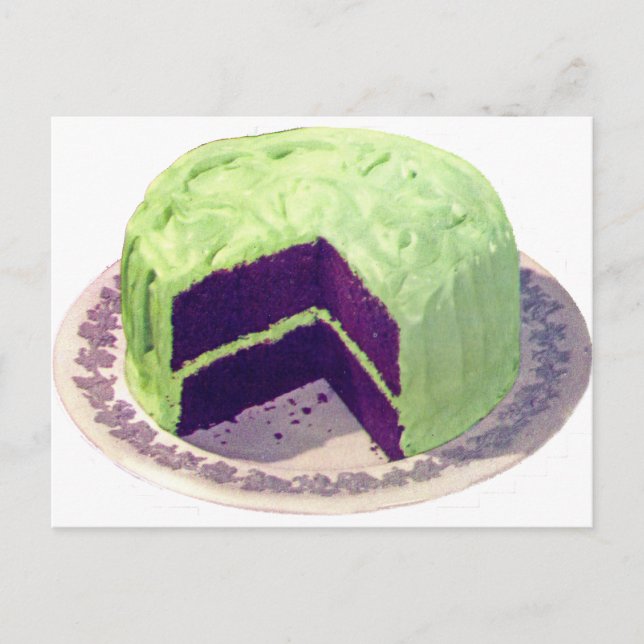 Chokladkaka 1951 vykort (Framsida)