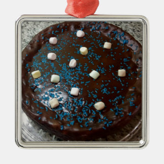 Chokladkaka Julgransprydnad Metall