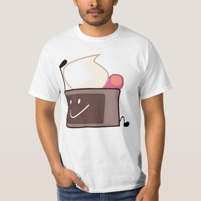 " Chokladkaka Television - bfb-kaka" T Shirt (Framsida)