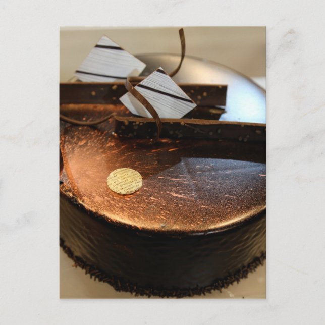 Chokladkaka Vykort (Framsida)