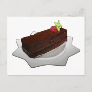 Chokladkaka Vykort