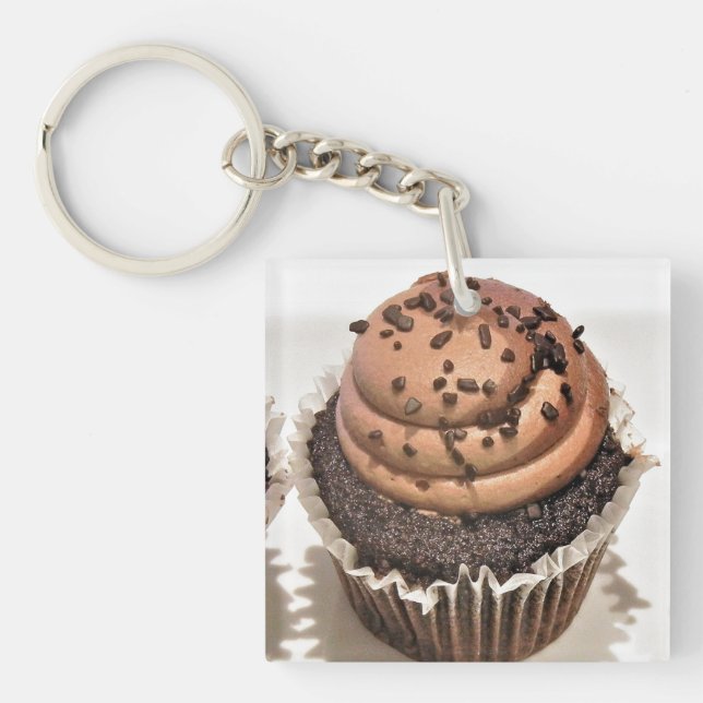 Chokladkakor - akrylisk nyckelkedja (Framsidan)