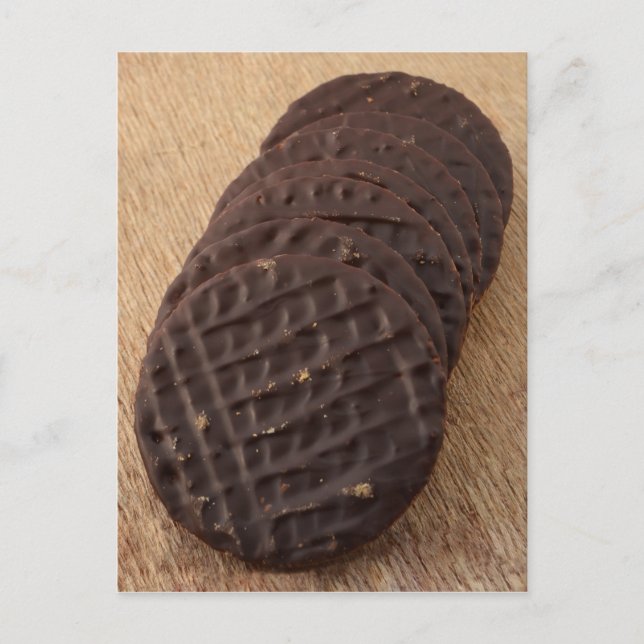Chokladkakor/vykort för cookies vykort (Framsida)