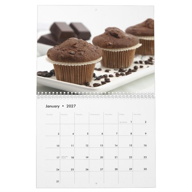 Chokladkalender 2012 kalender (Jan 2027)