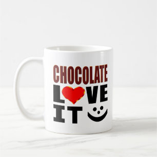 Chokladkärlek det kaffemugg