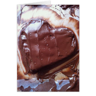 Chokladkärlek Hälsningskort