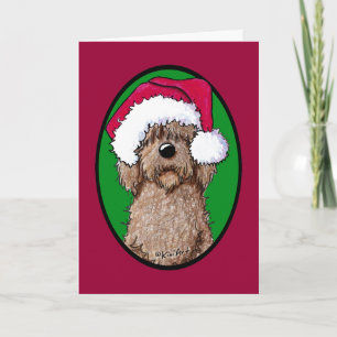 Chokladklotter Santa Helgkort