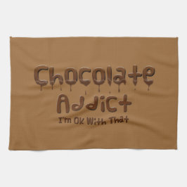 Chokladknarkare Kökshandduk