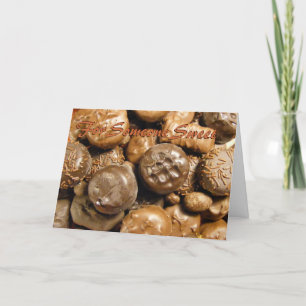 Chokladkort för anpassade kort