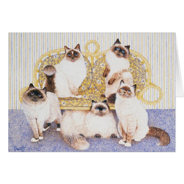 Chokladkrämer Hälsningskort (Framsidan Horizontal)