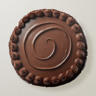 Chokladkudde Rund Kudde