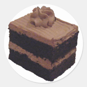Chokladkummel Runt Klistermärke