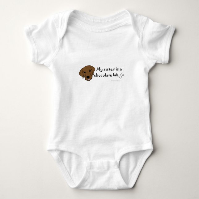 chokladlabb t-shirt (Framsida)