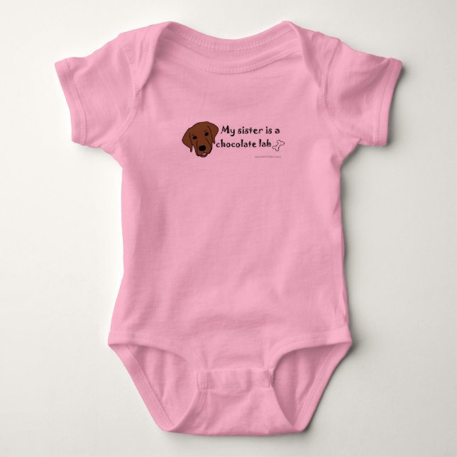 chokladlabb t shirt (Framsida)