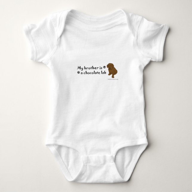 chokladlabb tee (Framsida)
