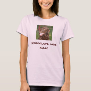 . Chokladlabbet härskar skjortan Tee
