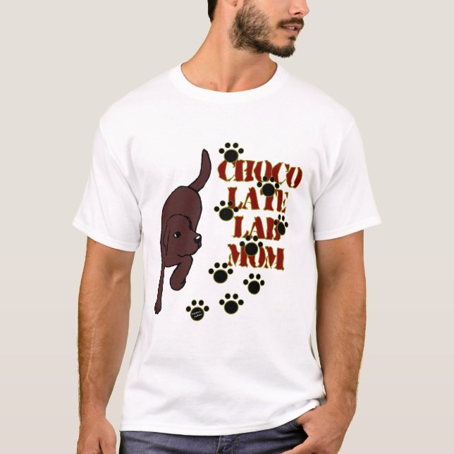Chokladlabbmamma Tee (Framsida)