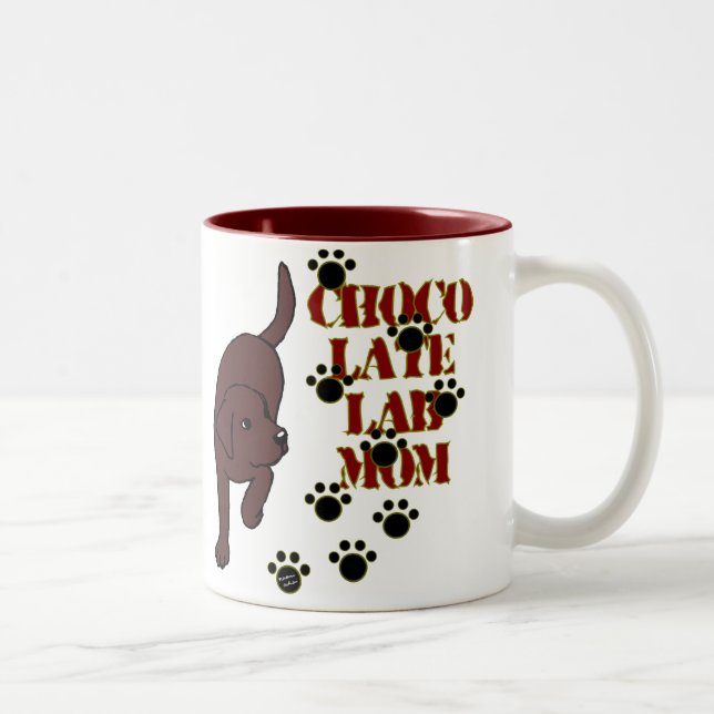 Chokladlabbmamma Två-Tonad Mugg (Höger)