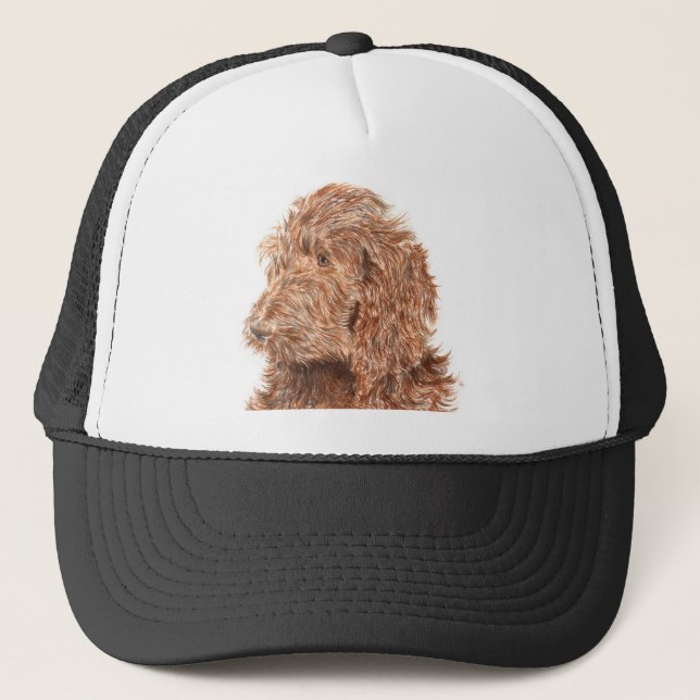 ChokladLabradoodle #2 lock Keps (Framsida)