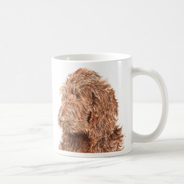ChokladLabradoodle #2 mugg (Höger)