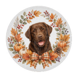 Chokladlabrador höst