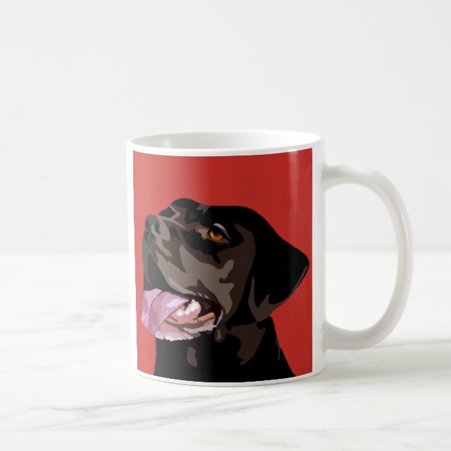 ChokladLabrador mugg (Höger)