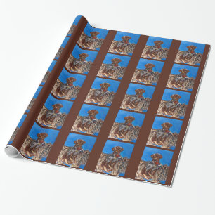 CHOKLADLABRADOR PRESENTPAPPER