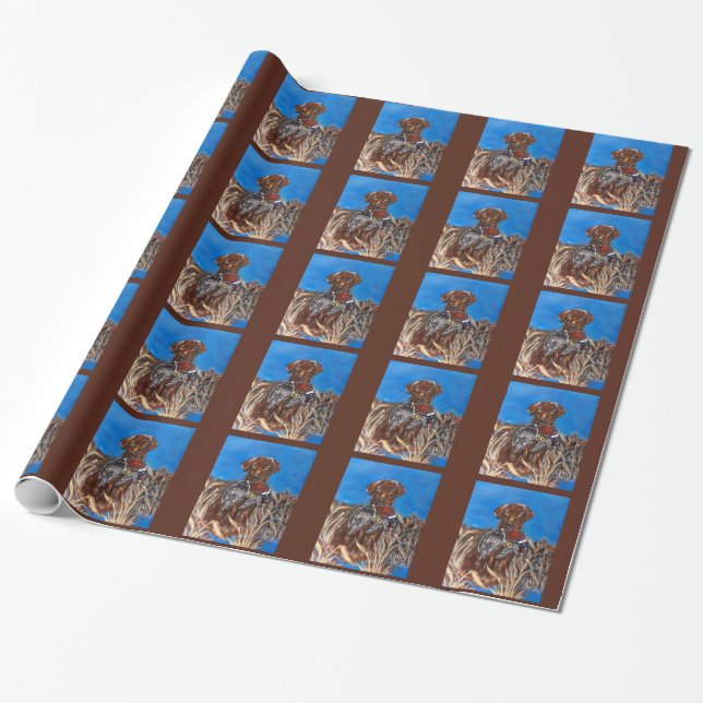 CHOKLADLABRADOR PRESENTPAPPER (Utrullad)