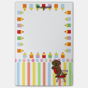 ChokladLabrador student 3 Post-it Block