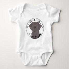 Chokladlabradorhund T Shirt