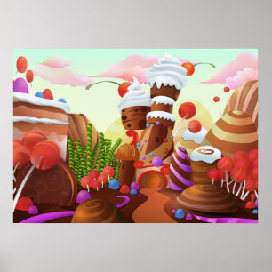 Chokladland Poster