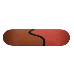 Chokladlollipop Skateboard Bräda 20,5 Cm