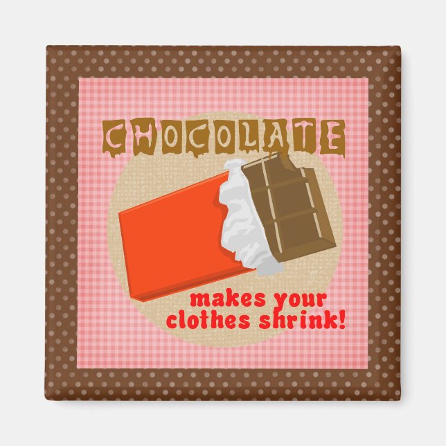 Chokladmagnet Magnet (Framsidan)