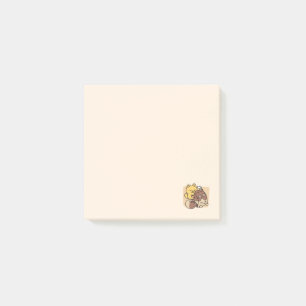 Chokladmjölk som ger salighet – Kawaii Kattmat  Post-it Block