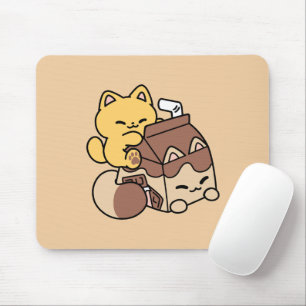 Chokladmjölkdricka på Lycka – Kawaii Kattmat Musmatta