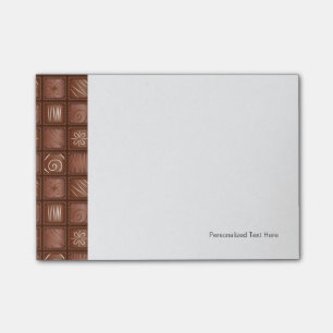 Chokladmönster Post-it Block