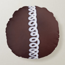 Chokladmuffinen kudder rund kudde