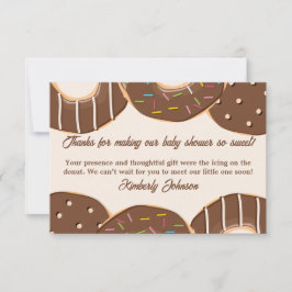 Chokladmunk Glädje  Tack Kort
