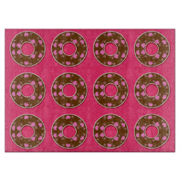 Chokladmunkar på shock rosa