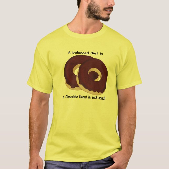 Chokladmunkskjorta T-shirt (Framsida)