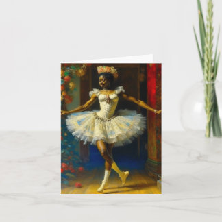 Chokladnötknäpparen-ballerinan Kort
