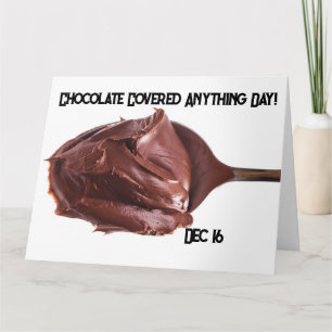 Chokladöverdragna Allt-Dagen Kort