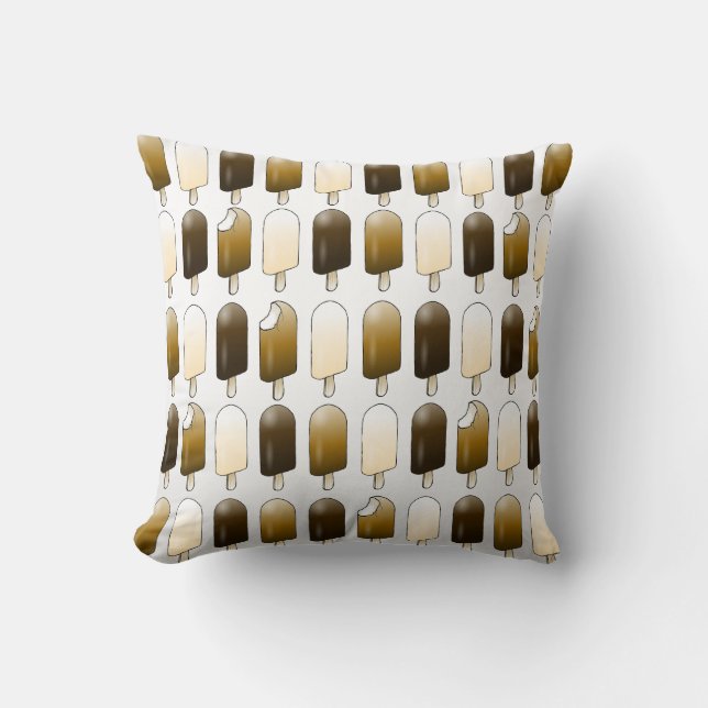 Chokladöverdragna Glassbarer Kudde (Framsida)