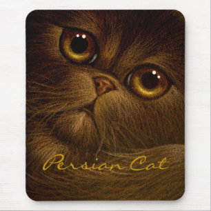 CHOKLADPERSERKATT Mousepad Musmatta